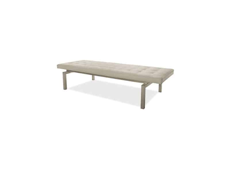 Rex Ottoman Modern Coffee Table, Contemporary Leather Bench