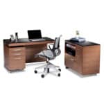 Multi functional modern office desk with storage