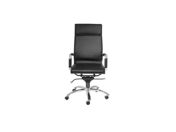 modern high back rolling home office chair