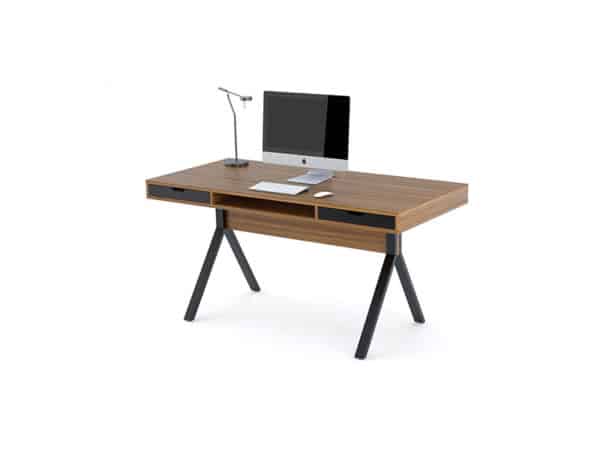 Unique Contemporary Wooden Platform Desk for a Modern Home Office