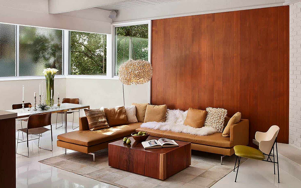 mid century modern interior home decor