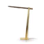 Gold Modern Reading Lamp for Home Office or Study