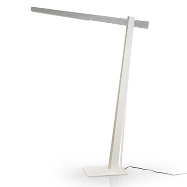 Contemporary Industrial White Reading Lamp
