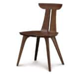 Estelle Modern Dining Chair Dark Wood