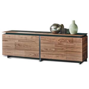 Europa Natural Wood Modern Sideboard Contemporary Design
