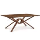 Exeter Wood Top Modern Dining Table for a Contemporary Dining Room
