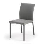 Smokey Gray Mancini Modern Dining Chair for a Contemporary Dining Room