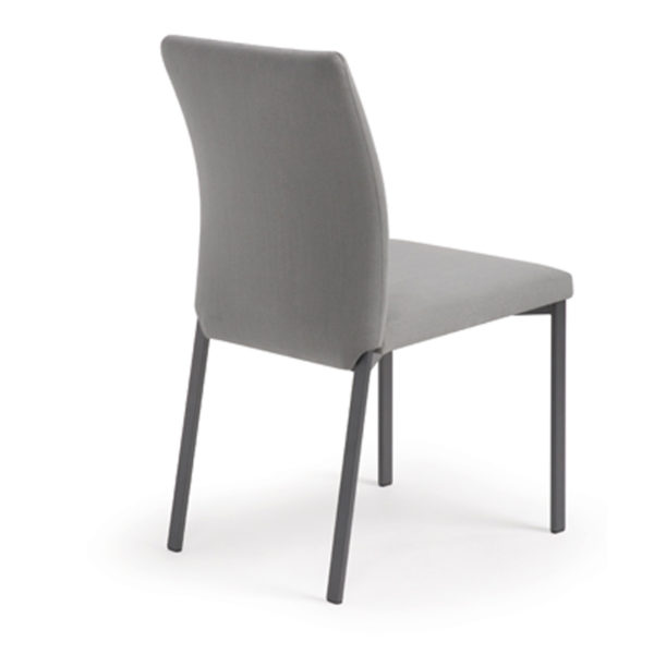 Soft Gray Mancini Dining Chair With Modern Design