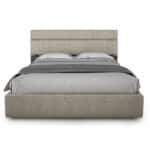 brown and gray plank bed with Modern Bed Frame & Headboard