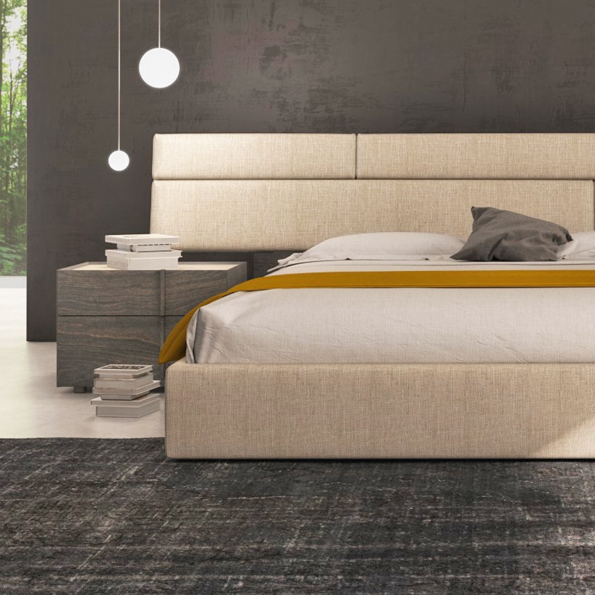 Plank Bed Modern Contemporary, Modern Style Bed Frame