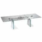 glass modern dining table from Quasar