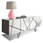 White Modern Buffet Table for Contemporary Design
