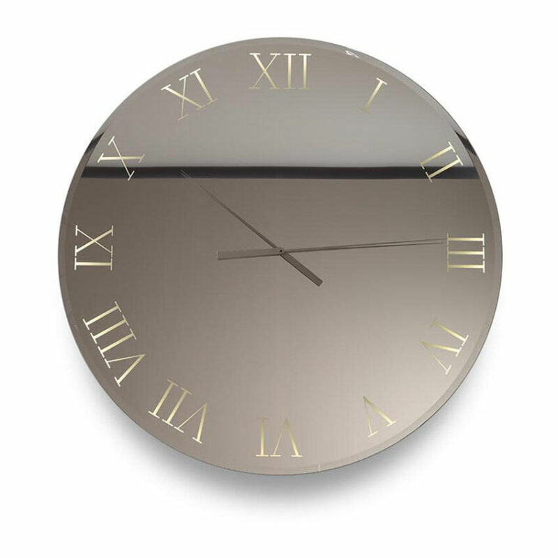 Titanium Clock Modern Wall Clock San Francisco Design
