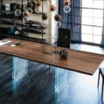 Ikon Drive Contemporary Dining Table for a Modern Dining Room