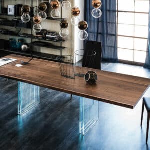 Ikon Drive Contemporary Dining Table for a Modern Dining Room