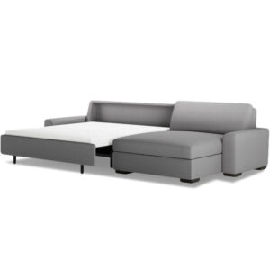 The Olson Modern leather Sleeper Sofa