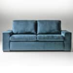 Comfortable Contemporary leather Sleeper Sofa for Living Room or Guest Room