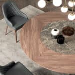 Metal & Wooden Dining Table for a Modern Dining Room
