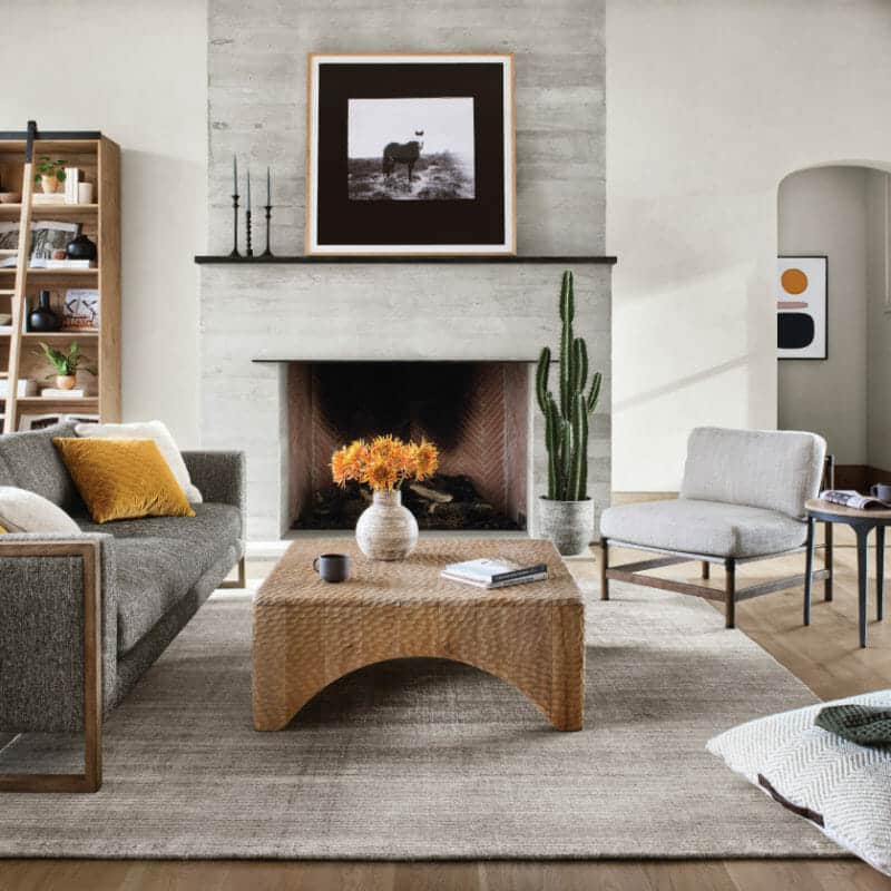 Natural Modern Living Room Furniture, Sofas, Tables, and Chairs from San Francisco Design