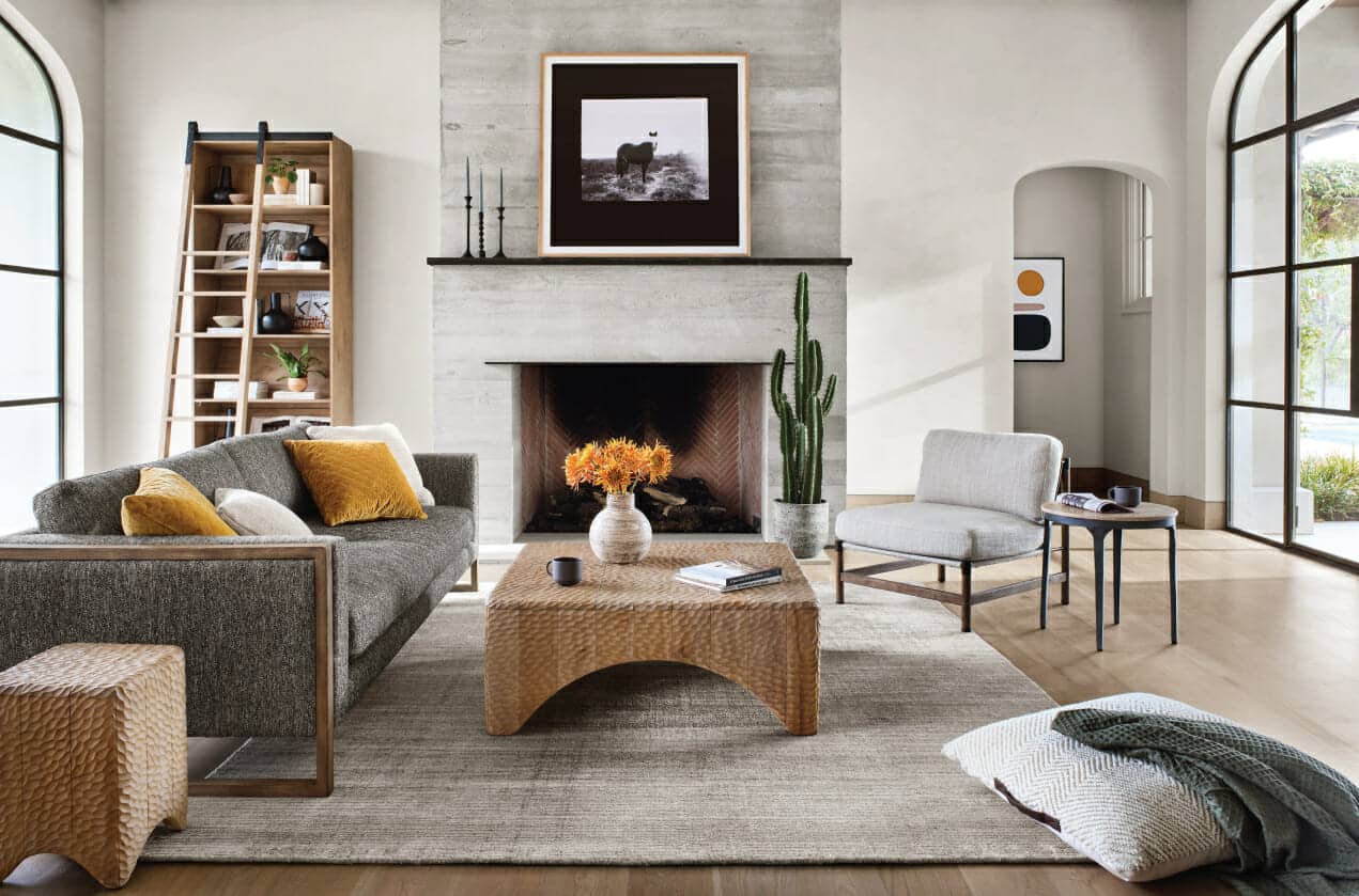 Natural Modern Living Room Furniture, Sofas, Tables, and Chairs from San Francisco Design