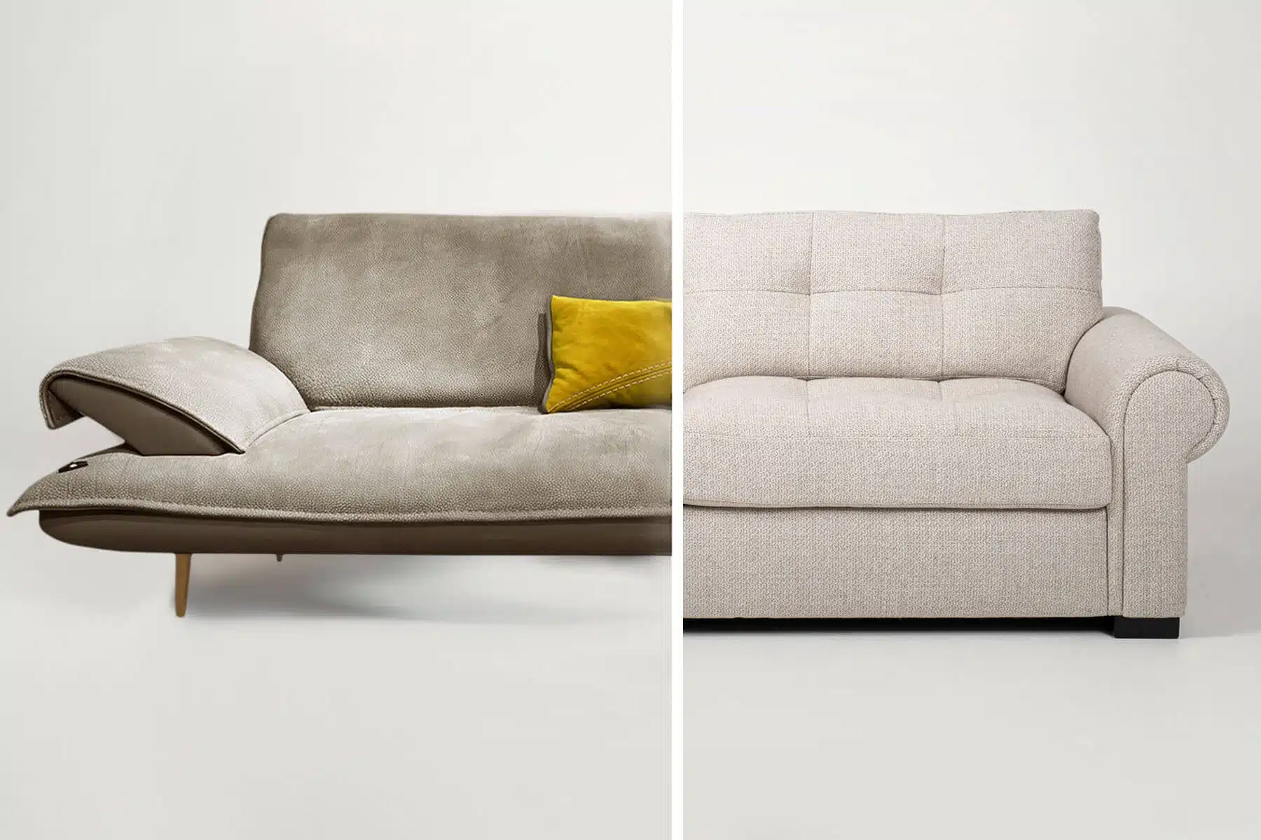 What Is The Difference Between a Couch and a Sofa? - sofa vs couch - side by side comparison - couch vs sofa