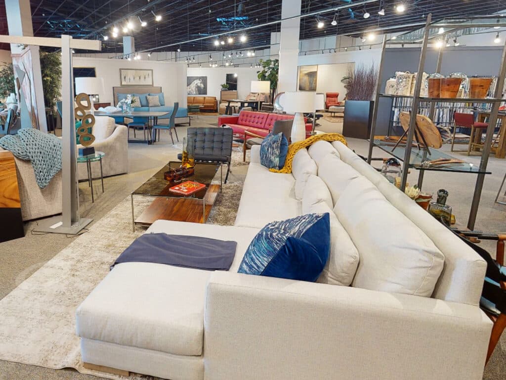 Park City Showroom full of Modern and Contemporary furnishing