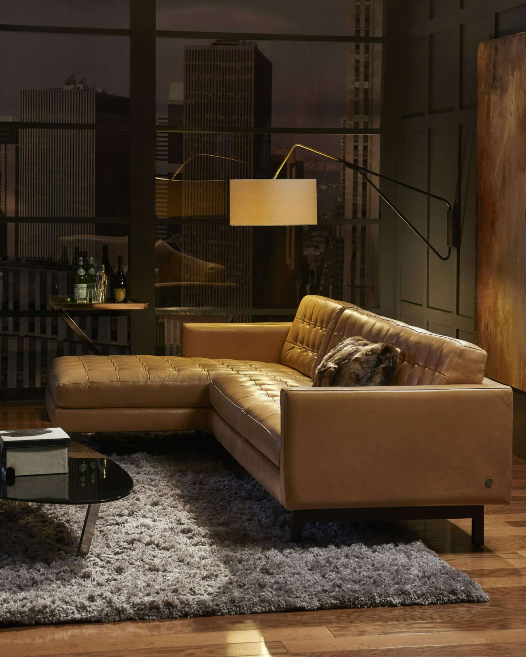 The Parker Sofa a perfect element of a mid century modern home