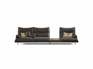 the Wolf Mid Century Modern Sofa is a beautiful statement of Italian Design.